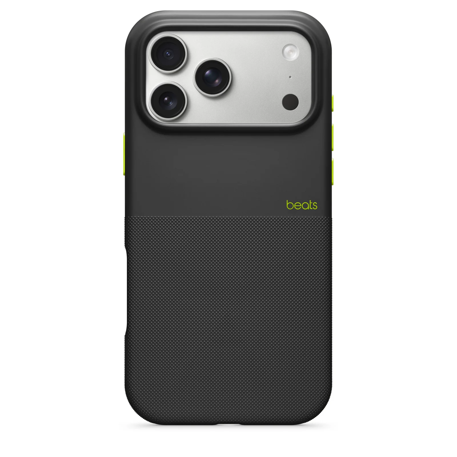 Beats iPhone 17 Pro Max Rugged Case with MagSafe and Camera Control – Everest Black