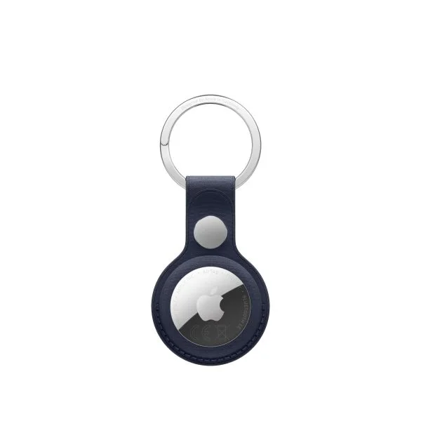 AirTag FineWoven Key Ring – Navy