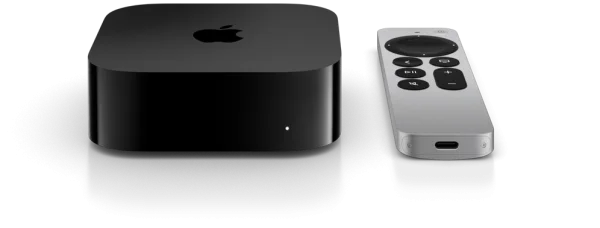 apple tv remote product photograph