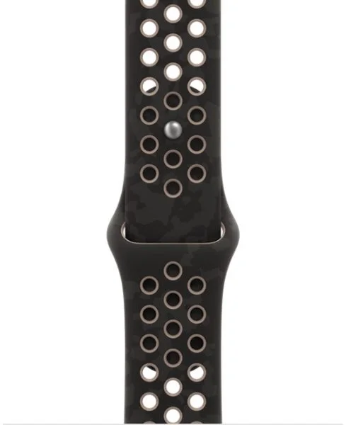 colour grid nike sport band run after dark black s12 product photograph