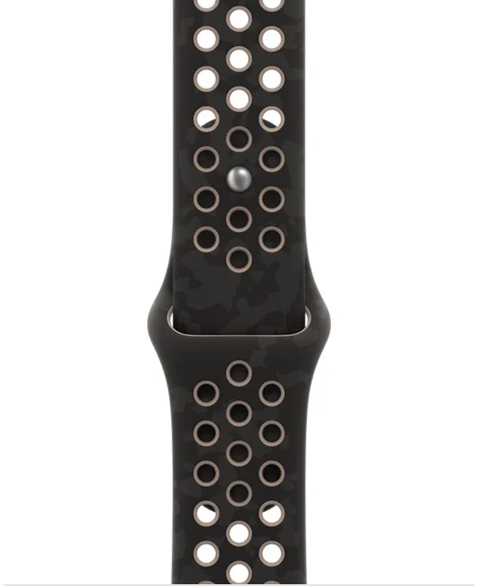 colour grid nike sport band run after dark black s12 product photograph