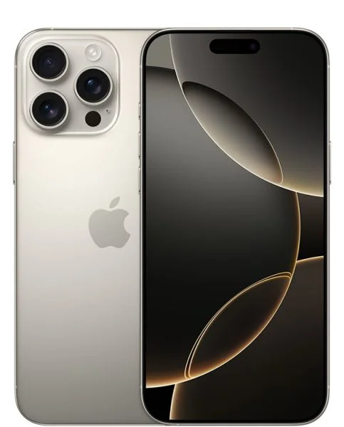 colour iphone16 pro max natural titanium product photograph