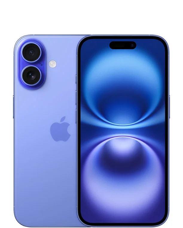colour iphone16 ultramarine product photograph