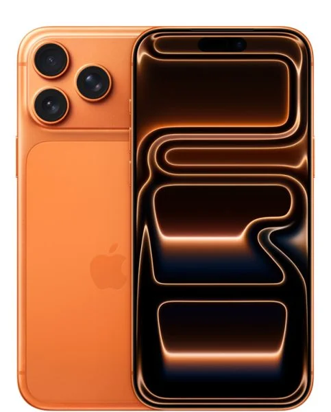 colour iphone17 pro max cosmic orange product photograph