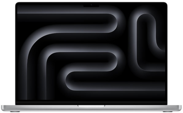 colour macbook pro m5 16 silver product photograph
