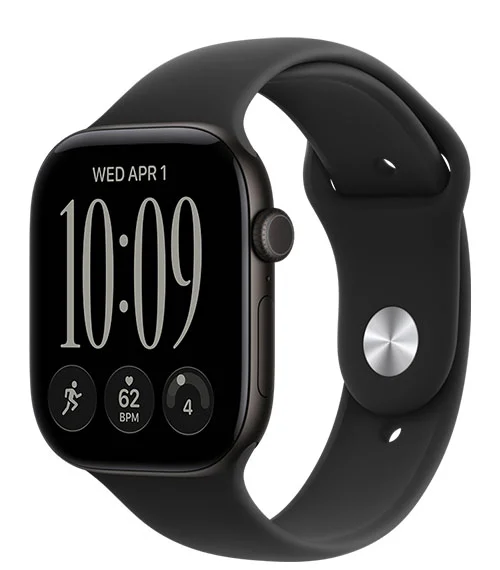 colour watch series 12 aluminum black product photograph