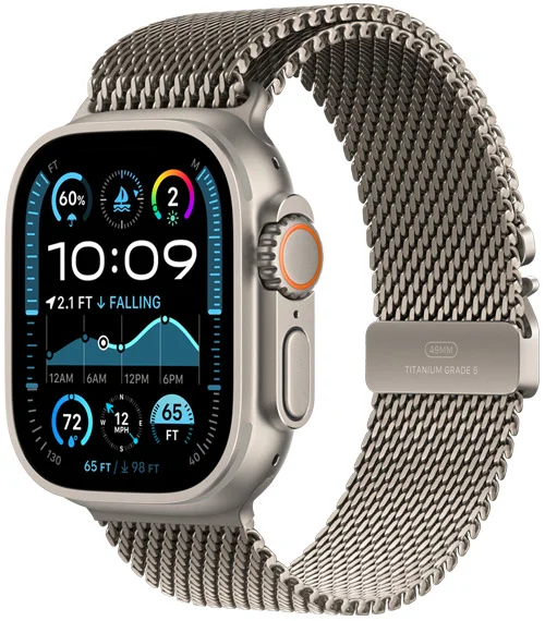 colour watch ultra 2 titanium natural product photograph